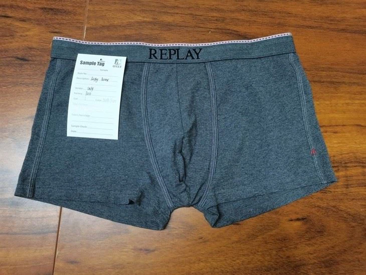 New Heather Gray Breathable Boxer Man Underwear high quality