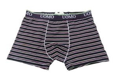 Thở tùy chỉnh Logo riêng Đồ lót nam sọc