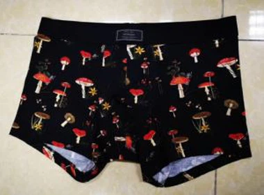 OEM In kỹ thuật số nam Boxer sử dụng ngắn gọn vải cotton