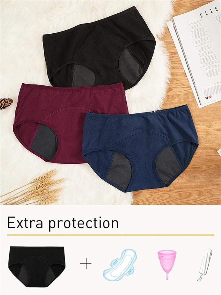 Period Underwear For Girls Large Size Pants