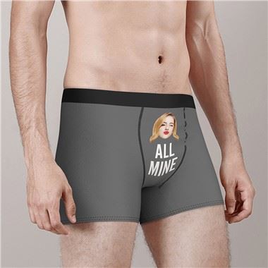 Men's Underwear White For Valentine's Boxer Briefs